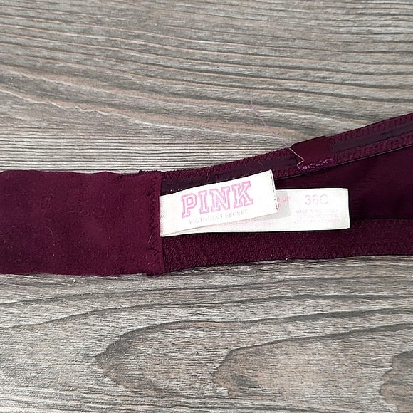 PINK VS Wear Everywhere Push Up Bra & New VS Nude Straps 36C - Picture 10 of 10